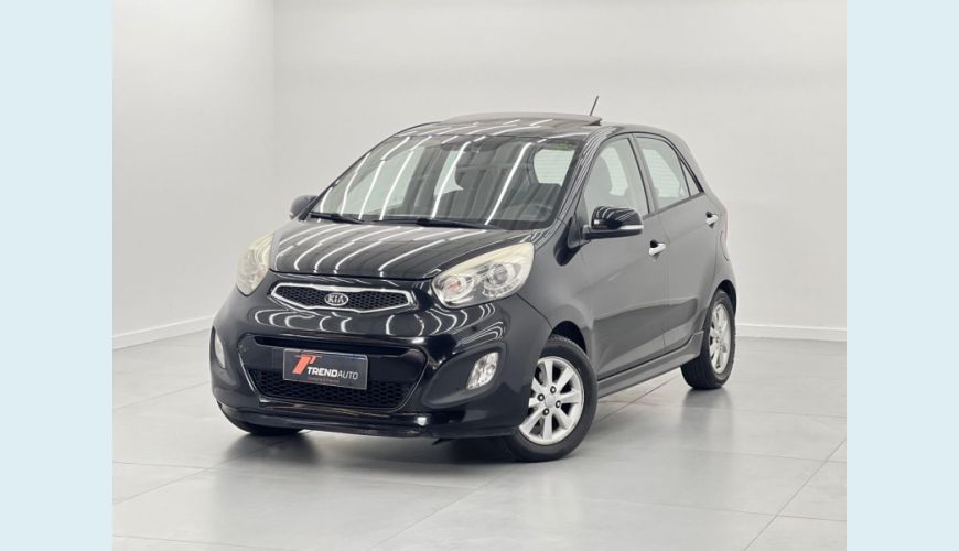 KIA PICANTO EX 1.0 FLEX AUT. 4P - PRETO - 2012 Foto 1 (Grande)