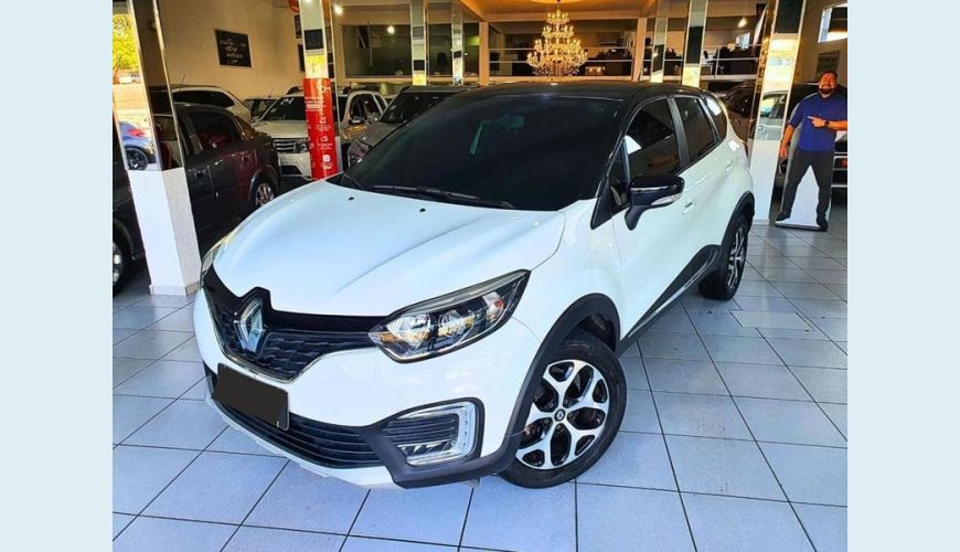RENAULT CAPTUR INTENSE 2.0 FLEX MANUAL 4P - BRANCO - 2018 Foto 1 (Grande)