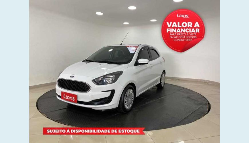 FORD KA SE 1.5 FLEX AUT. 4P - BRANCO - 2019 Foto 1 (Grande)