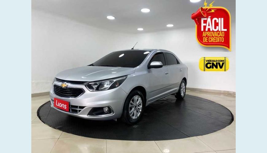 CHEVROLET COBALT LTZ 1.8 8V FLEX AUT. 4P - PRATA - 2019 Foto 1 (Grande)