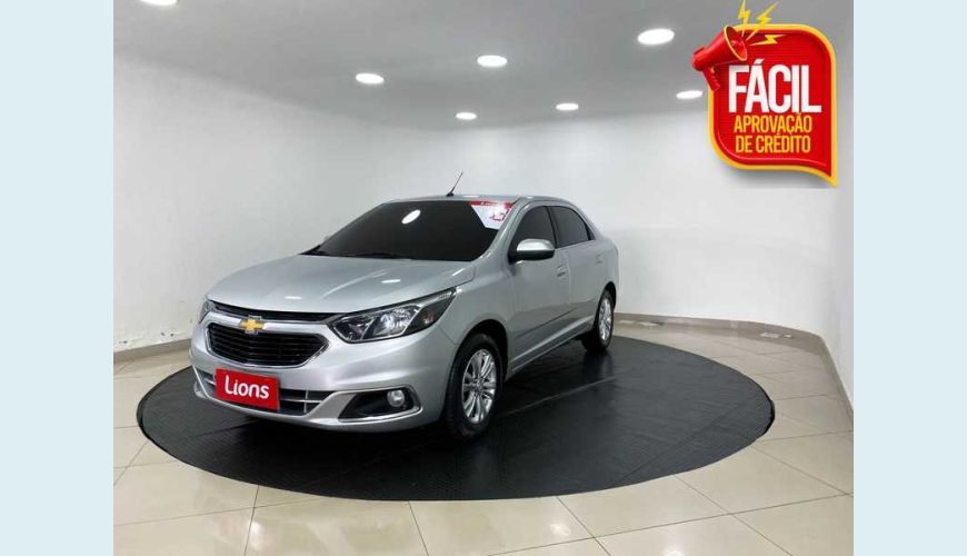 CHEVROLET COBALT LTZ 1.8 8V FLEX AUT. 4P - PRATA - 2018 Foto 1 (Grande)