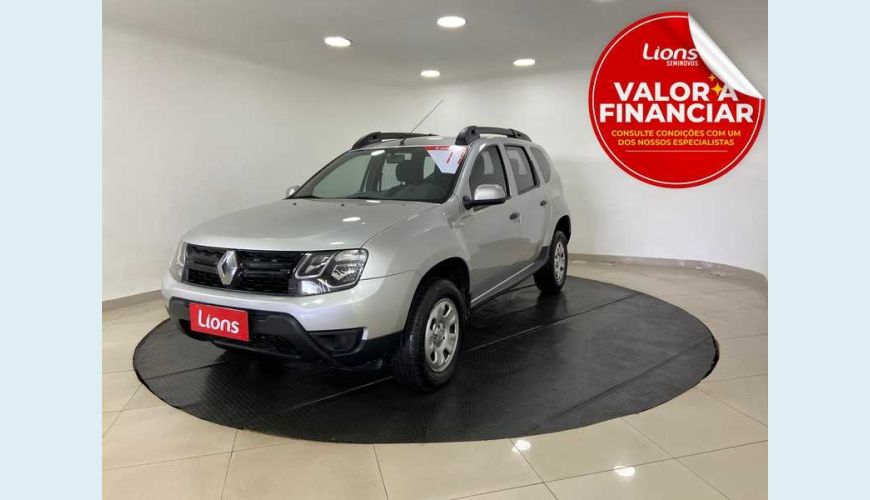 RENAULT DUSTER EXPRESSION 1.6 16V FLEX MANUAL 4P - PRATA - 2017 Foto 1 (Grande)