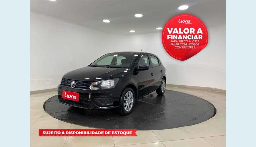 VOLKSWAGEN GOL 1.6 FLEX MANUAL 4P - PRETO - 2021 Foto 1 (Grande)