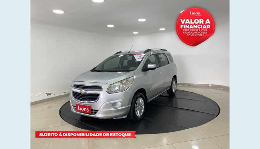 CHEVROLET SPIN LT 5S 1.8 FLEX MANUAL 4P - PRATA - 2015 Foto 1 (Grande)