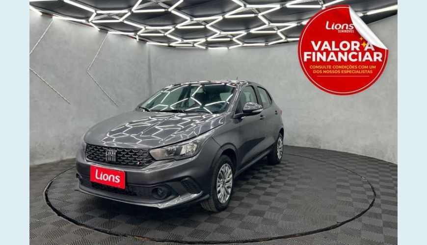 FIAT ARGO 1.0 FLEX MANUAL 4P - CINZA - 2022 Foto 1 (Grande)