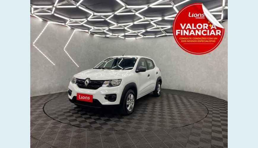RENAULT KWID ZEN 1.0 12V FLEX MANUAL 4P - BRANCO - 2020 Foto 1 (Grande)