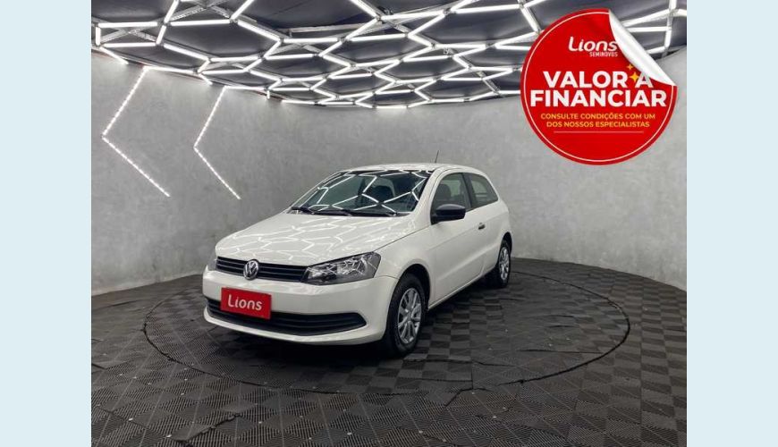 VOLKSWAGEN GOL TEC CITY 1.0 FLEX MANUAL 2P - BRANCO - 2015 Foto 1 (Grande)