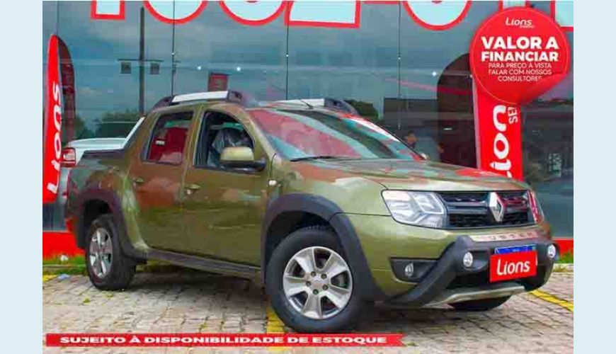 RENAULT DUSTER OROCH DYNAMIQUE 2.0 16V FLEX AUT. 4P - VERDE - 2019 Foto 1 (Grande)