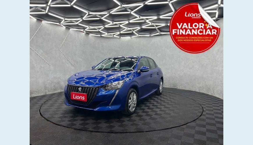 PEUGEOT 208 ACTIVE 1.6 FLEX MANUAL 4P - AZUL - 2022 Foto 1 (Grande)