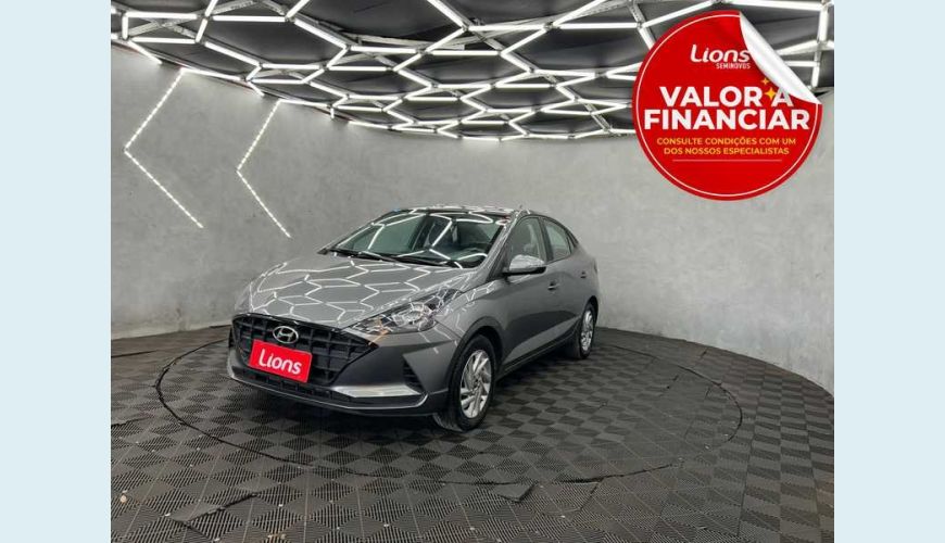 HYUNDAI HB 20S EVOLUTION PACK 1.0 FLEX MANUAL 4P - CINZA - 2022 Foto 1 (Grande)