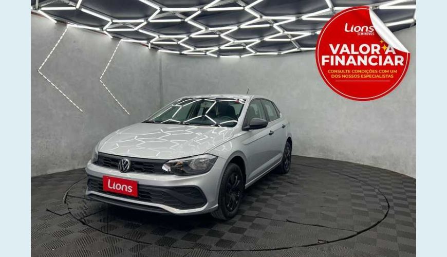 VOLKSWAGEN POLO TRACK 1.0 FLEX MANUAL 4P - PRATA - 2025 Foto 1 (Grande)