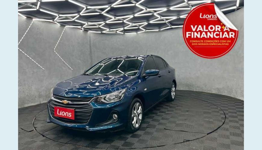 CHEVROLET ONIX PLUS LTZ 1.0 TURBO FLEX AUT. 4P - AZUL - 2024 Foto 1 (Grande)