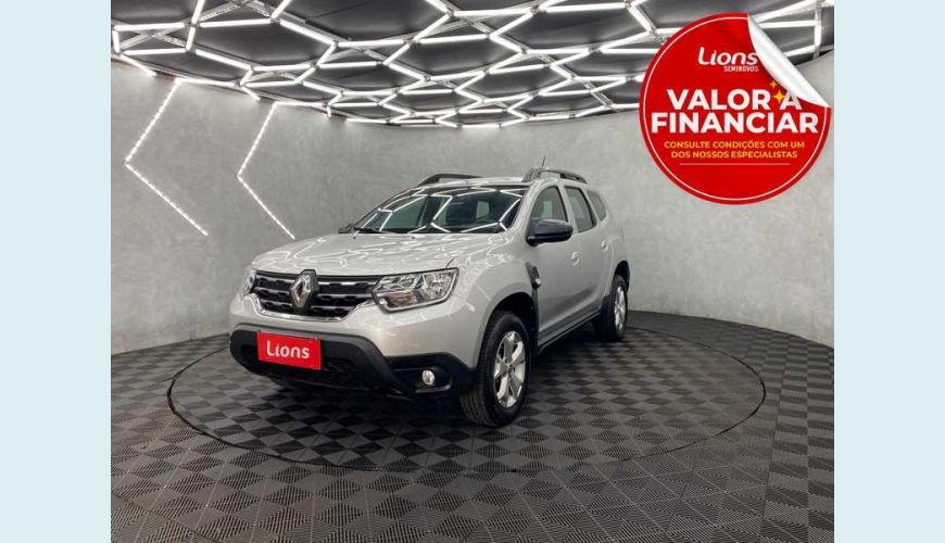 RENAULT DUSTER ZEN 1.6 16V FLEX MANUAL 4P - PRATA - 2021 Foto 1 (Grande)