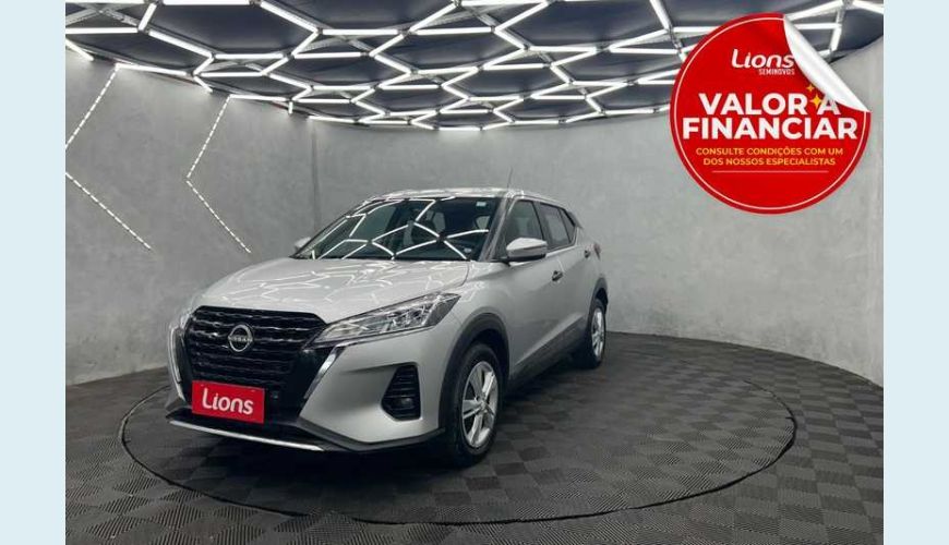 NISSAN KICKS ACTIVE 1.6 FLEX AUT. 4P - PRATA - 2024 Foto 1 (Grande)