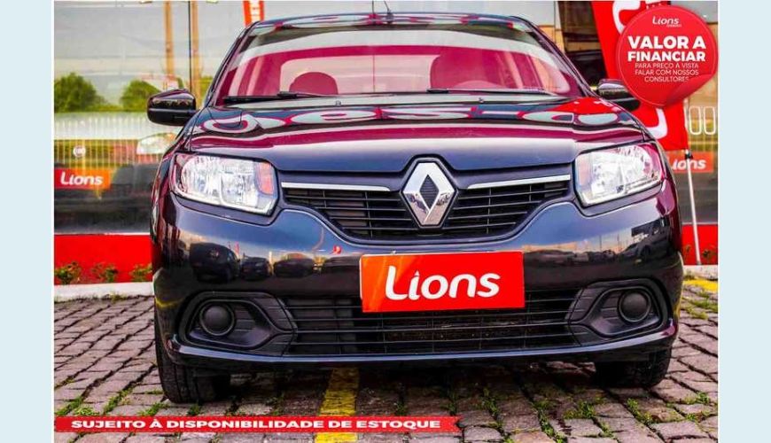 RENAULT LOGAN AUTHENTIQUE 1.0 12V FLEX MANUAL 4P - PRETO - 2018 Foto 1 (Grande)