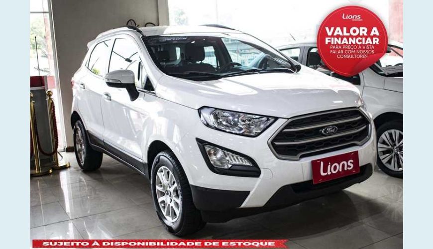 FORD ECOSPORT SE 1.5 FLEX MANUAL 4P - BRANCO - 2019 Foto 1 (Grande)