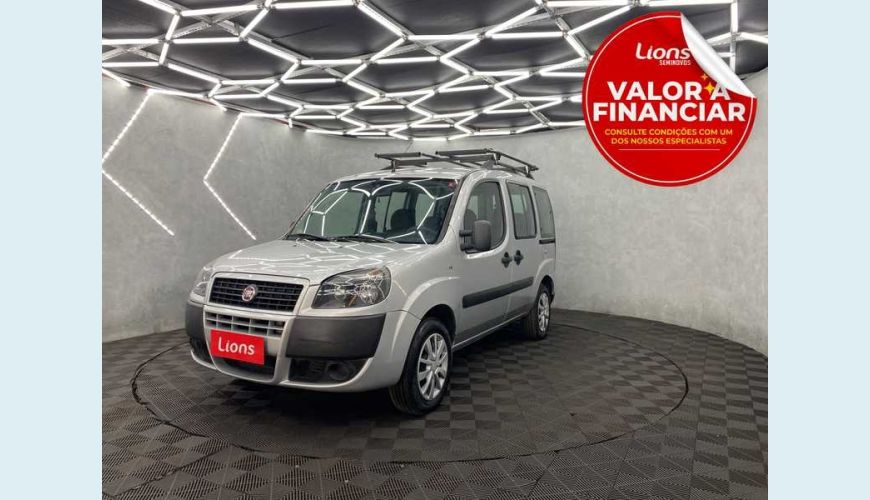 FIAT DOBLO ESSENCE 1.8 16V FLEX MANUAL 4P - PRATA - 2021 Foto 1 (Grande)