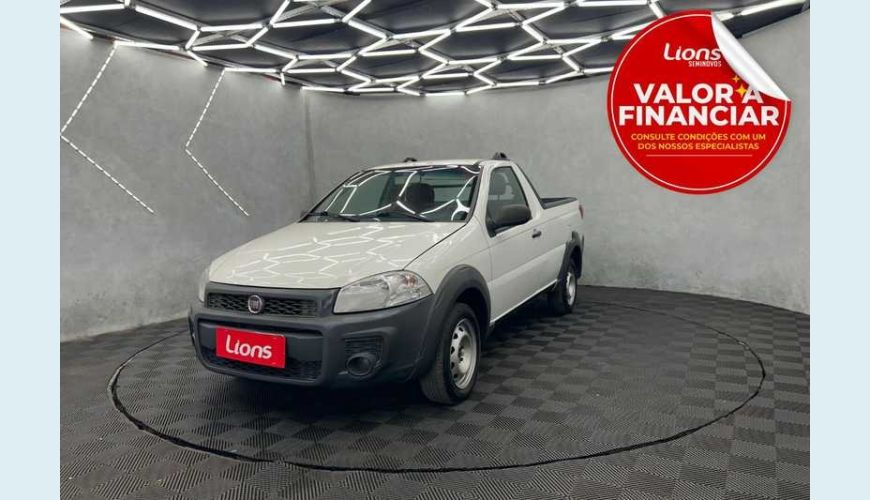 FIAT STRADA WORKING 1.4 FLEX MANUAL 2P - BRANCO - 2016 Foto 1 (Grande)