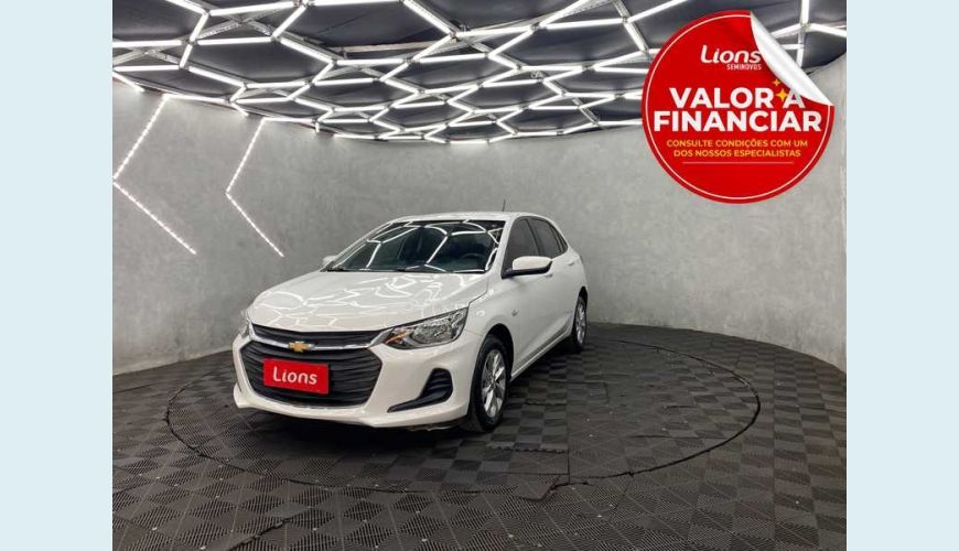 CHEVROLET ONIX LT 1.0 FLEX MANUAL 4P - BRANCO - 2022 Foto 1 (Grande)