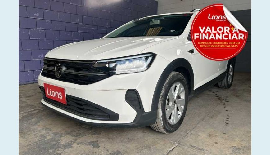 VOLKSWAGEN NIVUS COMFORTLINE 200 TSI FLEX AUT. 4P - BRANCO - 2024 Foto 1 (Grande)