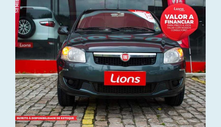 FIAT SIENA EL 1.0 8V FLEX MANUAL 4P - VERDE - 2013 Foto 1 (Grande)