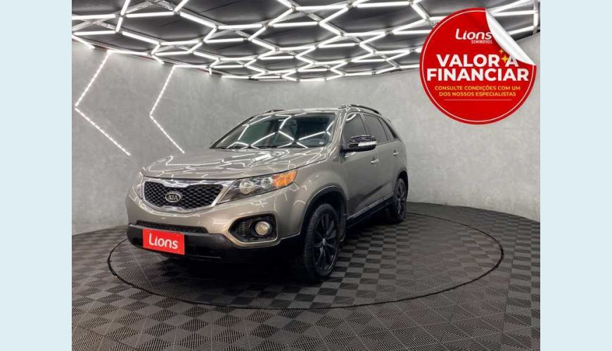 KIA SORENTO 2.4 16V AUT. 4P - CINZA - 2012 Foto 1 (Grande)