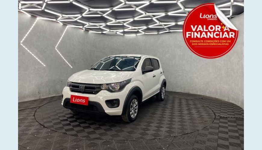 FIAT MOBI LIKE 1.0 FLEX MANUAL 4P - BRANCO - 2021 Foto 1 (Grande)