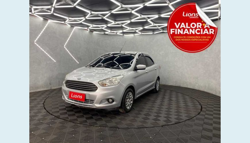 FORD KA SEDAN SE 1.5 12V FLEX MANUAL 4P - PRATA - 2018 Foto 1 (Grande)