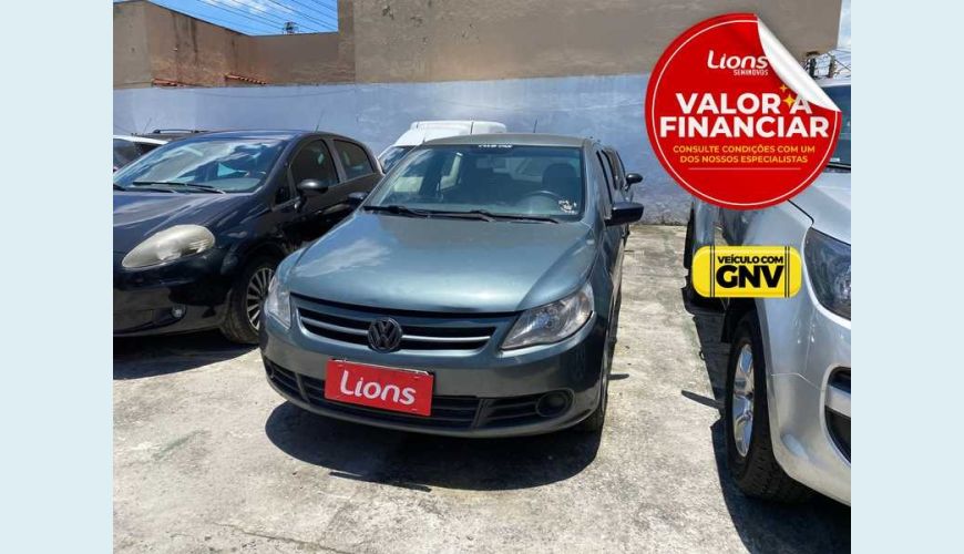 VOLKSWAGEN GOL 1.0 FLEX MANUAL 4P - CINZA - 2011 Foto 1 (Grande)