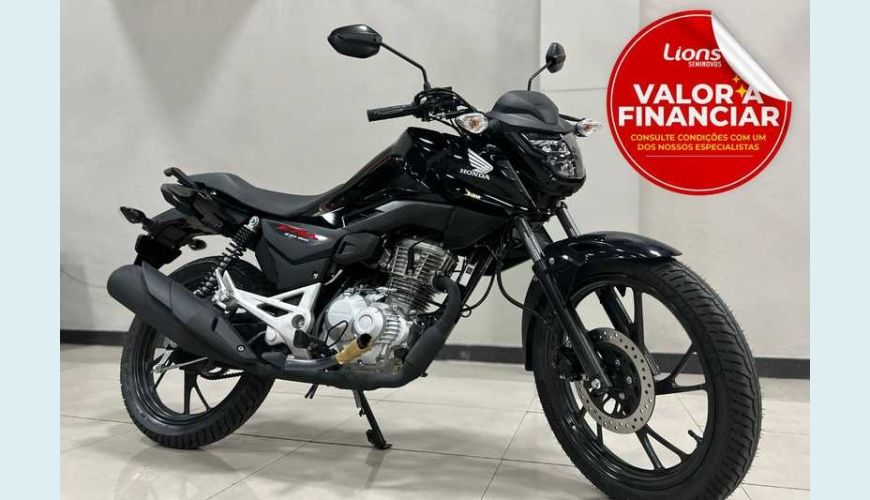 HONDA CG 160 FAN FLEX - PRETO - 2025 Foto 1 (Grande)