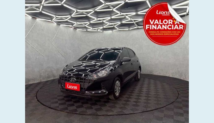 HYUNDAI HB 20 SENSE PACK 1.0 FLEX MANUAL 4P - PRETO - 2021 Foto 1 (Grande)