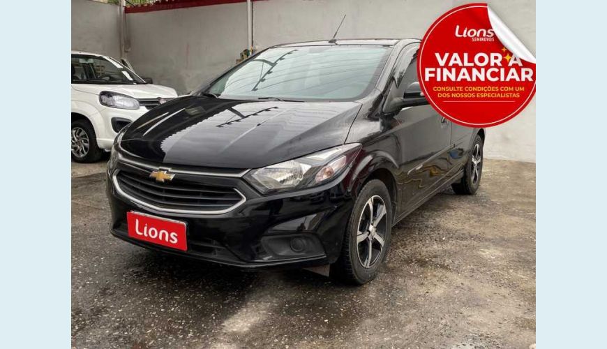 CHEVROLET PRISMA LT 1.4 FLEX MANUAL 4P - PRETO - 2017 Foto 1 (Grande)