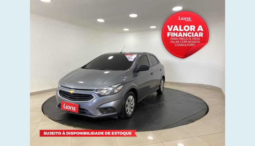CHEVROLET ONIX JOY 1.0 FLEX MANUAL 4P - CINZA - 2020 Foto 1 (Grande)