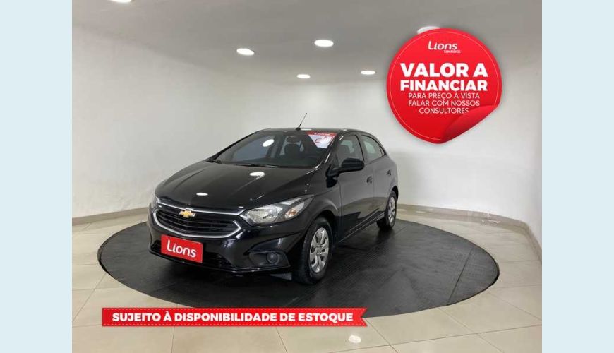 CHEVROLET ONIX 1.0 FLEX 4P - PRETO - 2020 Foto 1 (Grande)