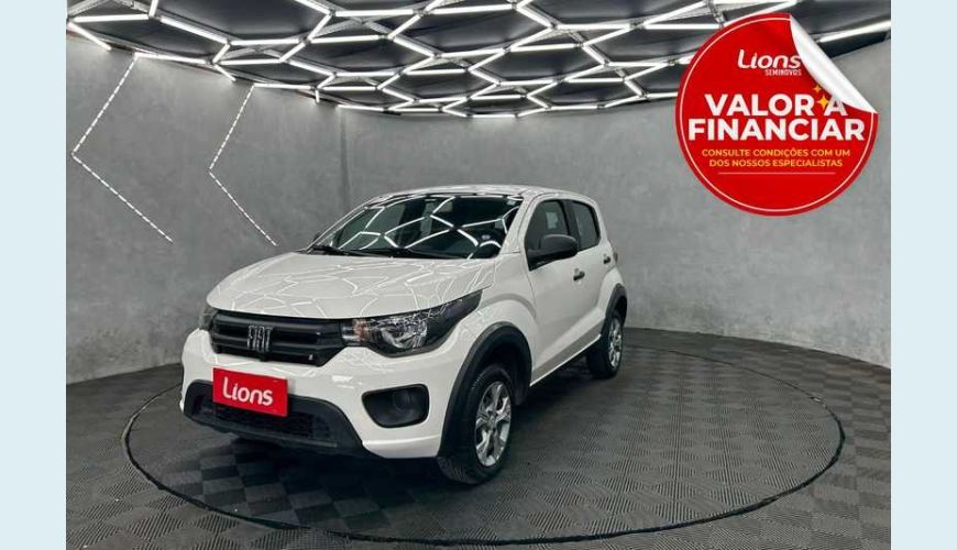 FIAT MOBI LIKE 1.0 FLEX MANUAL 4P - BRANCO - 2023 Foto 1 (Grande)