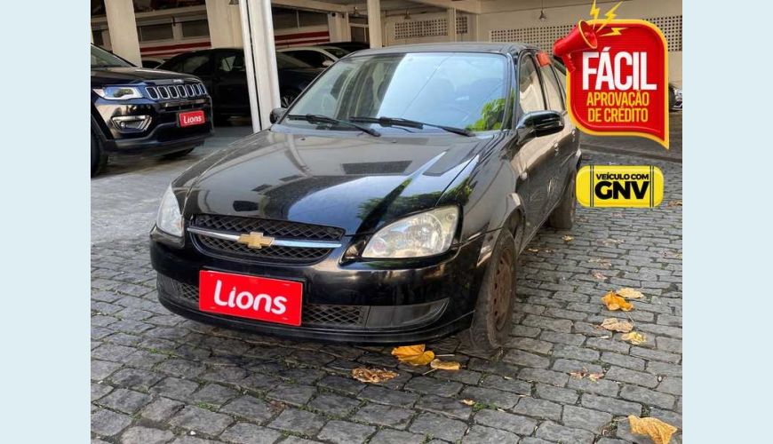 CHEVROLET CLASSIC LS VHC 1.0 FLEX MANUAL 4P - PRETO - 2013 Foto 1 (Grande)