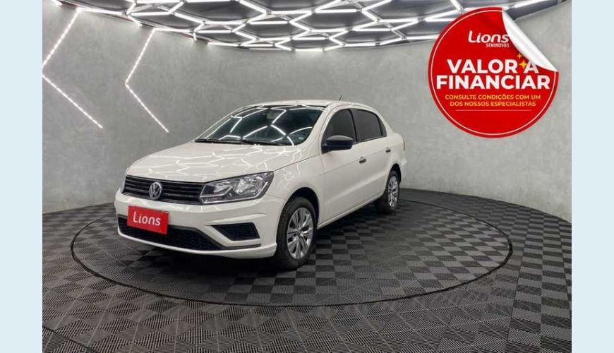 VOLKSWAGEN VOYAGE 1.6 FLEX MANUAL 4P - BRANCO - 2022 Foto 1 (Grande)
