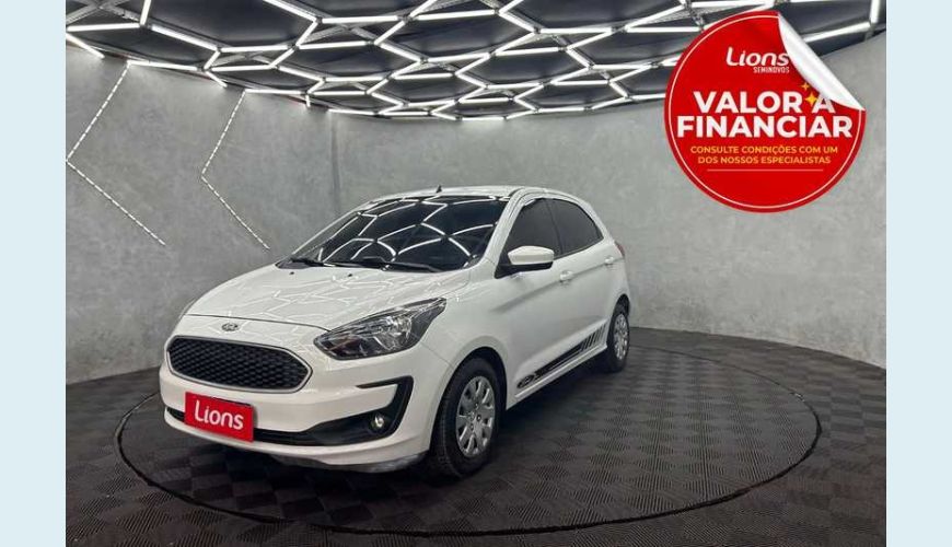 FORD KA SE 1.0 FLEX MANUAL 4P - BRANCO - 2020 Foto 1 (Grande)
