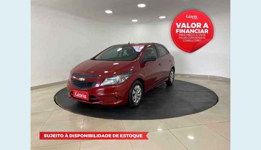 CHEVROLET ONIX JOY 1.0 FLEX MANUAL 4P - VERMELHO - 2019 Foto 1 (Grande)