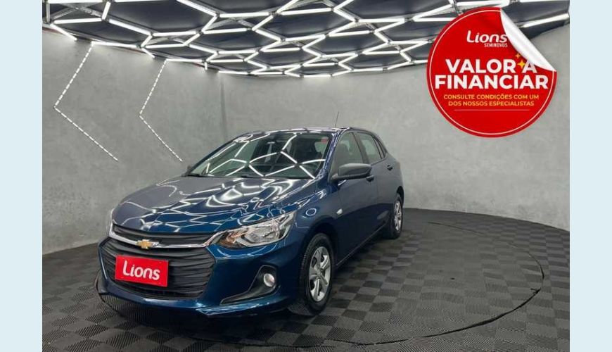 CHEVROLET ONIX 1.0 FLEX MANUAL 4P - AZUL - 2024 Foto 1 (Grande)