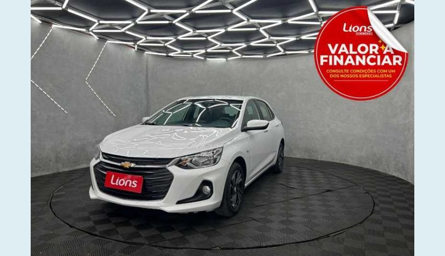 CHEVROLET ONIX LT 1.0 TURBO FLEX MANUAL 4P - BRANCO - 2024 Foto 1 (Grande)