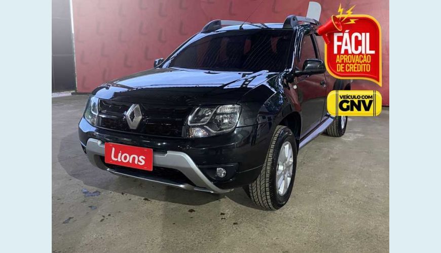 RENAULT RENAULT DUSTER DYNAMIQUE 1.6 16V FLEX MANUAL 4P - PRETO - 2016 Foto 1 (Grande)