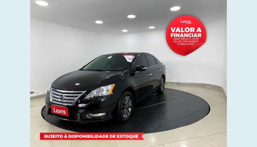 NISSAN SENTRA SV 2.0 16V FLEX AUT. 4P - PRETO - 2016 Foto 1 (Grande)