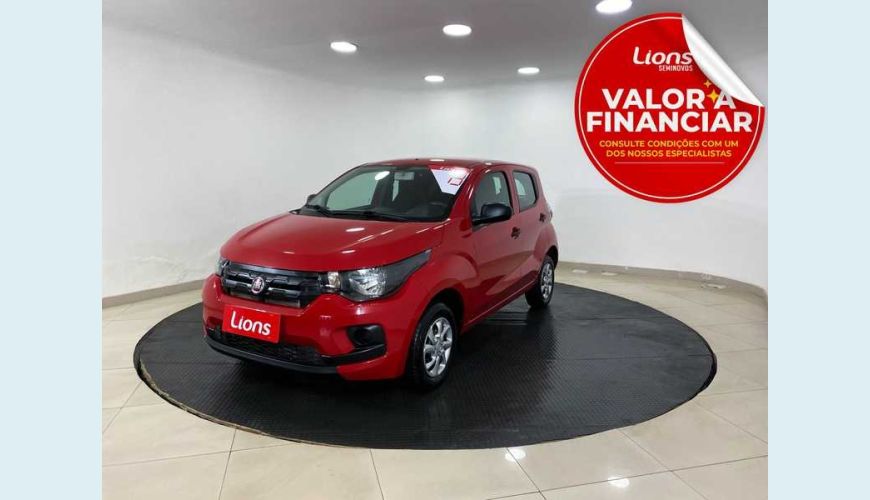 FIAT MOBI EVO EASY 1.0 FLEX MANUAL 4P - VERMELHO - 2019 Foto 1 (Grande)