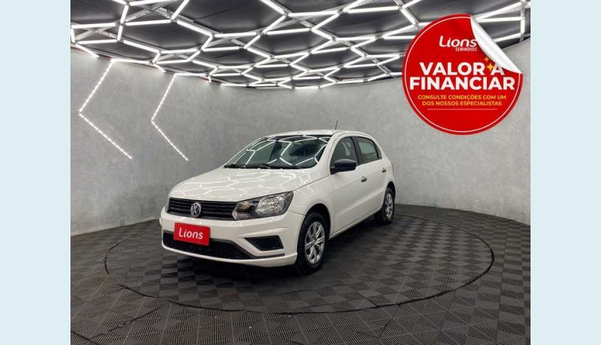 VOLKSWAGEN GOL 1.0 12V FLEX MANUAL 4P - BRANCO - 2019 Foto 1 (Grande)