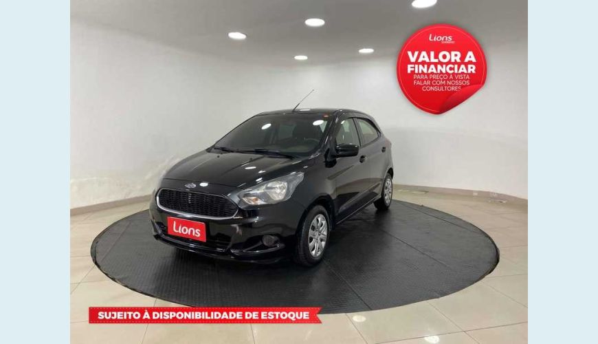 FORD FORD KA SE PLUS 1.5 16V FLEX MANUAL 4P - PRETO - 2016 Foto 1 (Grande)