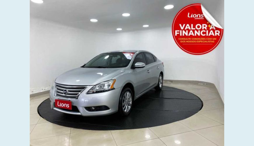 NISSAN NISSAN SENTRA SV 2.0 16V FLEX AUT. 4P - PRATA - 2014 Foto 1 (Grande)