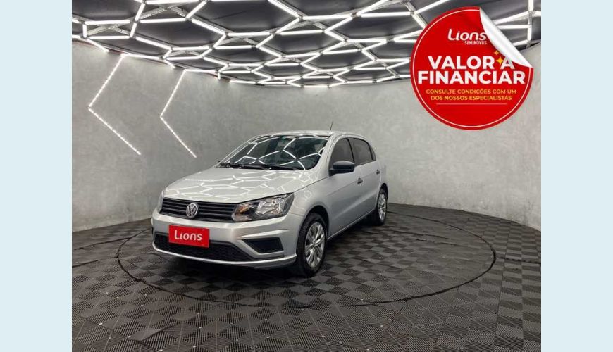 VOLKSWAGEN GOL 1.6 FLEX MANUAL 4P - PRATA - 2022 Foto 1 (Grande)
