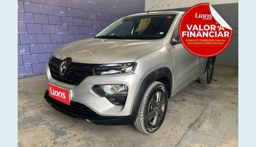 RENAULT KWID ZEN 1.0 12V FLEX MANUAL 4P - PRATA - 2025 Foto 1 (Grande)