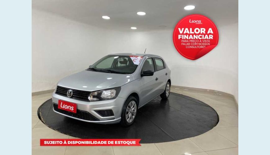 VOLKSWAGEN VOLKSWAGEN GOL 1.6 FLEX MANUAL 4P - PRATA - 2021 Foto 1 (Grande)